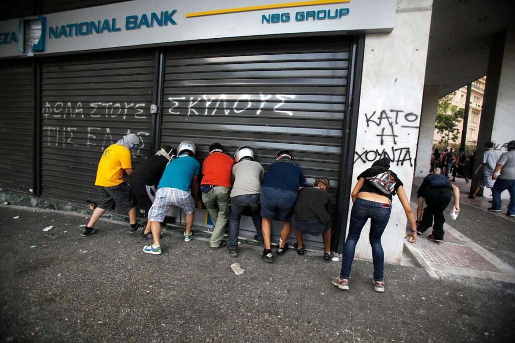 Bank-run-Greece