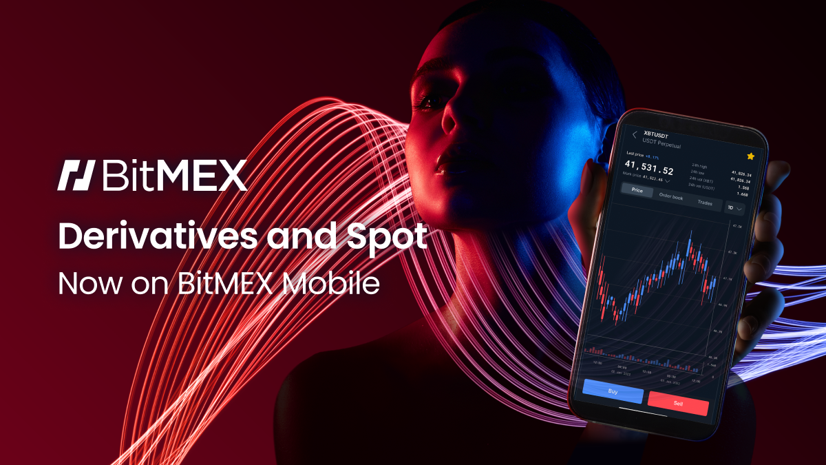 crypto derivatives trading on BitMEX Mobile